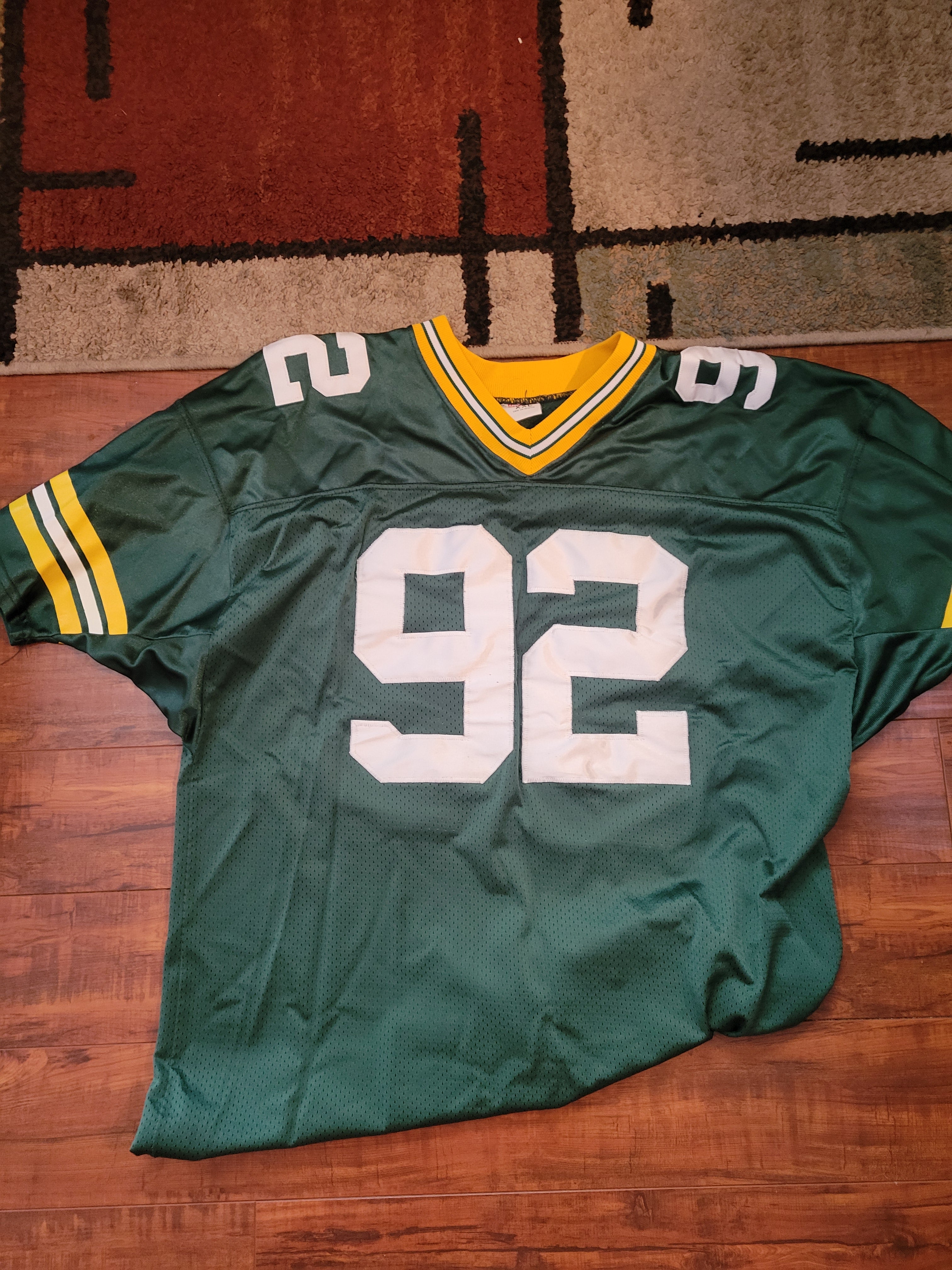 Reggie White Green Bay Packers Russell Athletic Jersey Size 40 - Pristine  Vint.