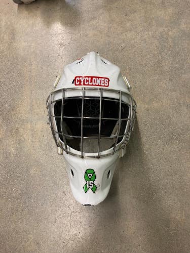 Junior Used Bauer NME IX Goalie Mask