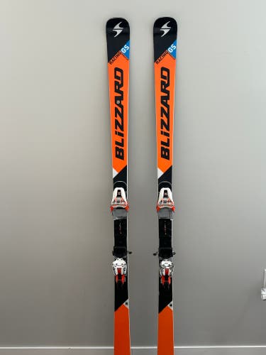 Used Blizzard 176 cm Racing Race World Cup GS Skis Without Bindings