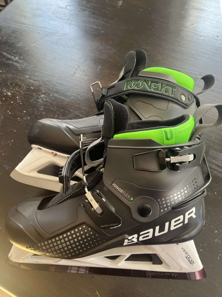 New Bauer Regular Width Size 9 Konekt Hockey Goalie Skates