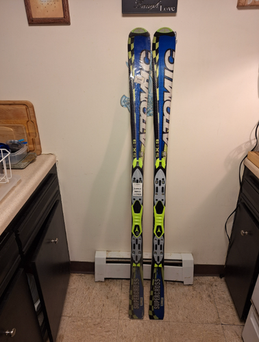 New 2020 Atomic 160 cm All Mountain Supercross Skis Max Din 15