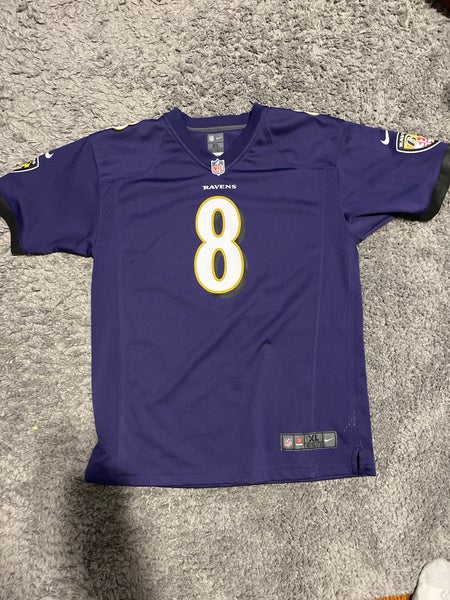 Nike Men's Baltimore Ravens Zay Flowers Game Jersey - Purple - XXL Each