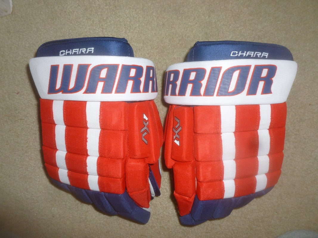 CCM Jetspeed Pro Stock Hockey Gloves 14 SKINNER Used Rangers (2) - DK's  Hockey Shop