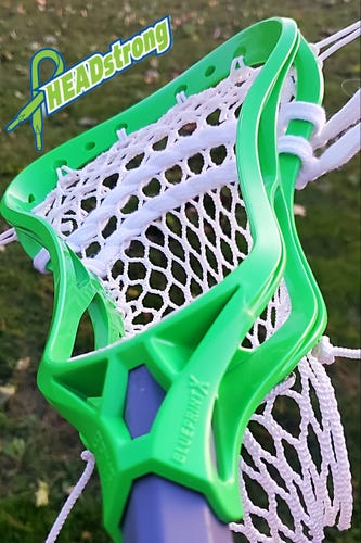 New Brine Blueprint X Lacrosse Head Strung w/ Semi-Soft Mesh - NO OFFERS NO TRADES
