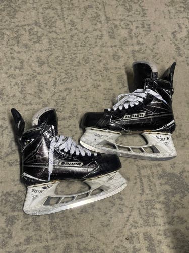 Used Bauer Regular Width Pro Stock Size 7D Supreme 1S Pro Hockey Skates