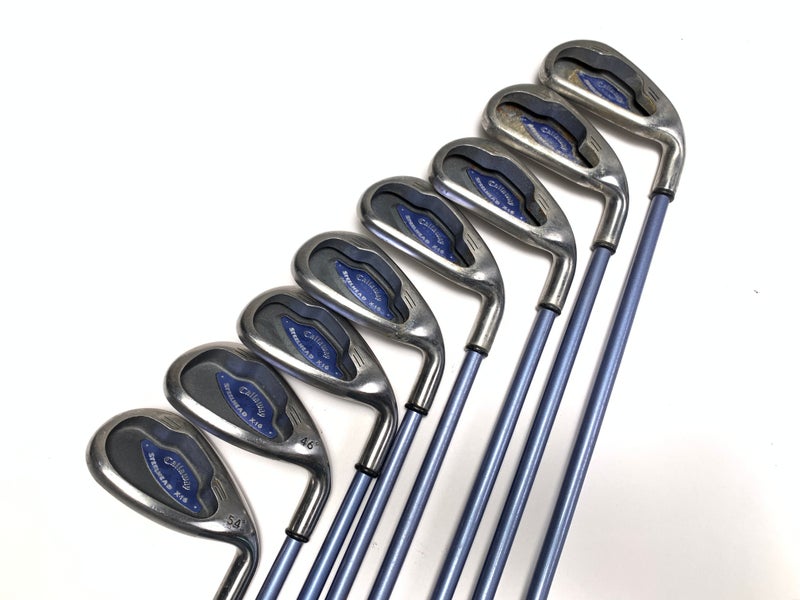 Callaway X-16 Iron Set 4-PW+SW System UL45 Ladies Graphite Womens RH -1"
