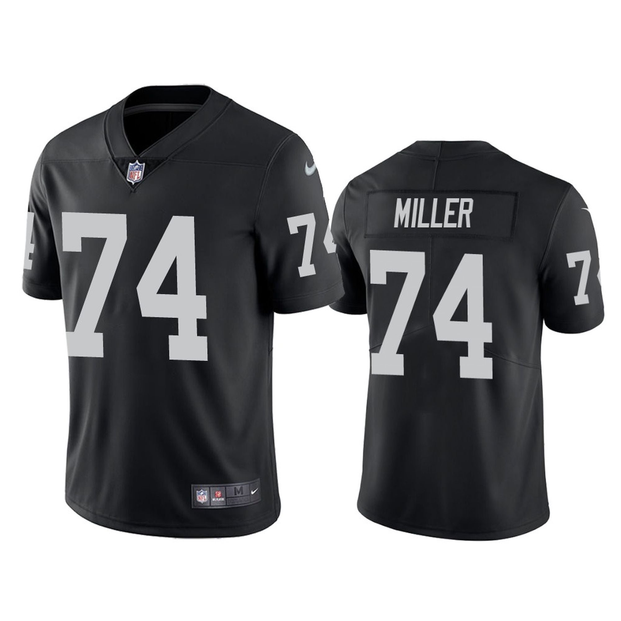 Tyree Wilson Las Vegas Raiders Men's Nike NFL Game Football Jersey.