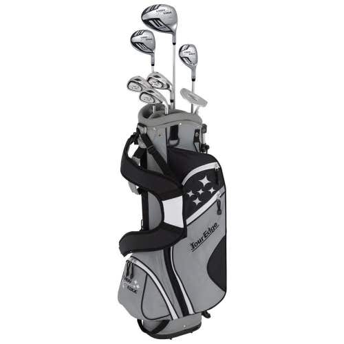 Tour Edge Lady Edge Complete Half Set (Black/White) 2020 NEW