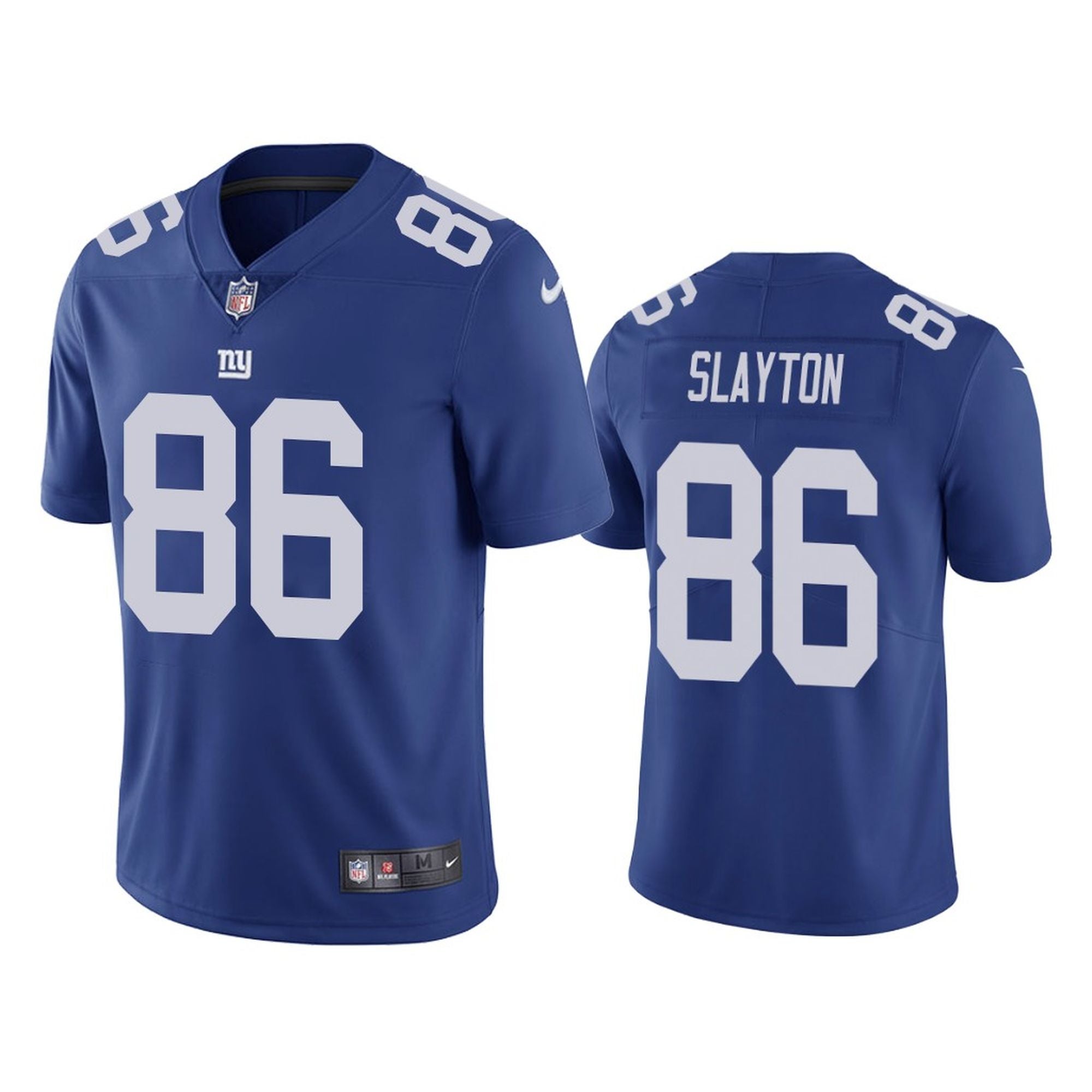 Men's Nike Darren Waller Royal New York Giants Game Jersey Size: Large