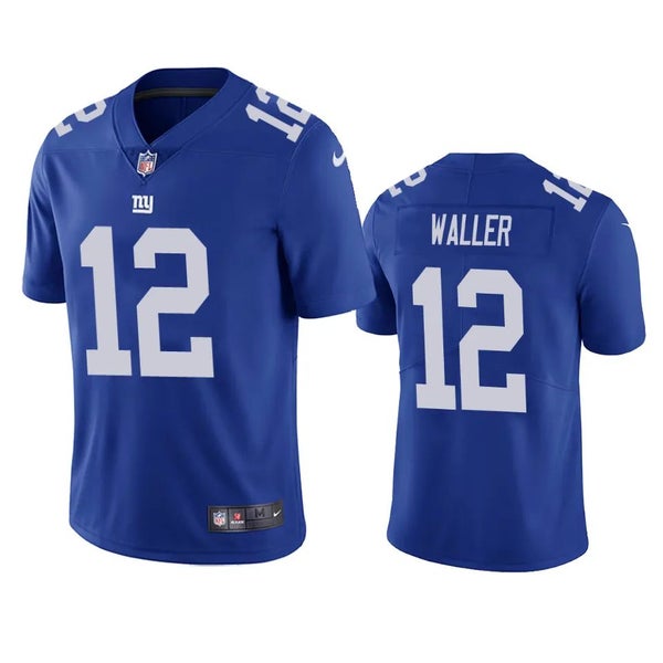 Men's Nike Darren Waller Royal New York Giants Game Jersey