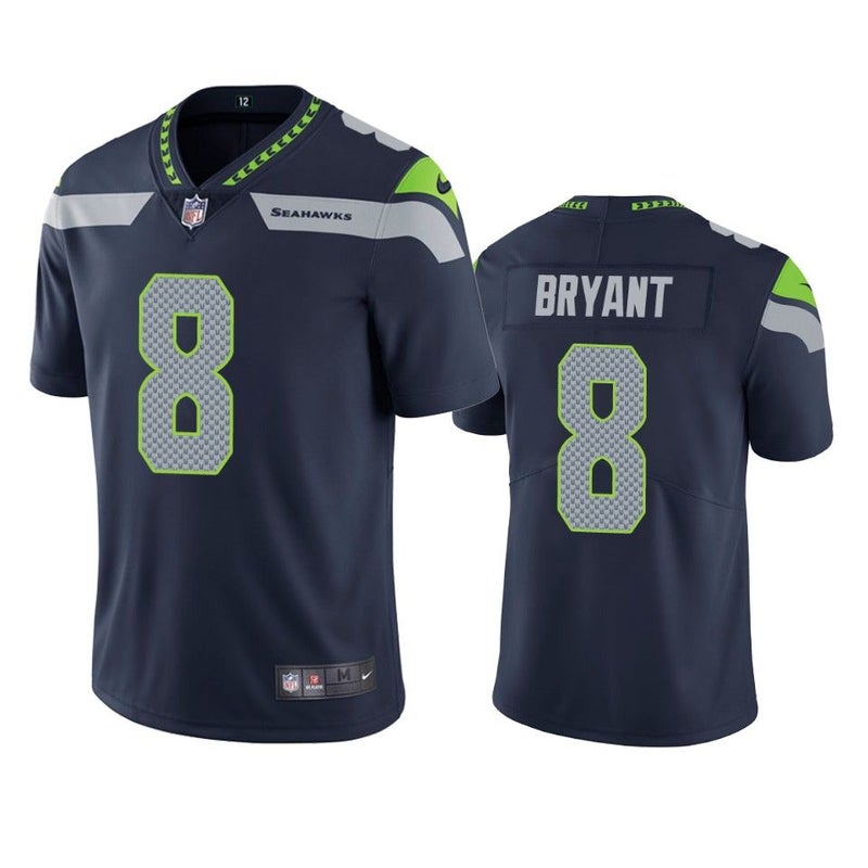 Men's Nike Coby Bryant College Navy Seattle Seahawks Game Player Jersey Size: 4XL