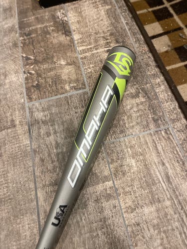Lousiville slugger Omaha USA baseball bat One Piece 30 -10 Alloy