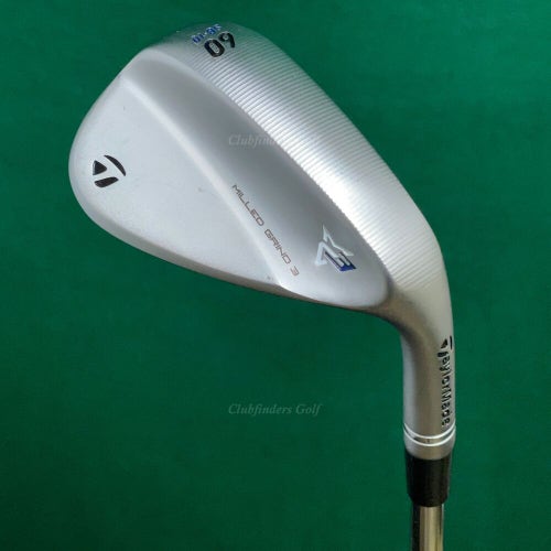 TaylorMade Milled Grind 3 Chrome 60-10 60° Lob Wedge DG Tour Issue S200 Stiff