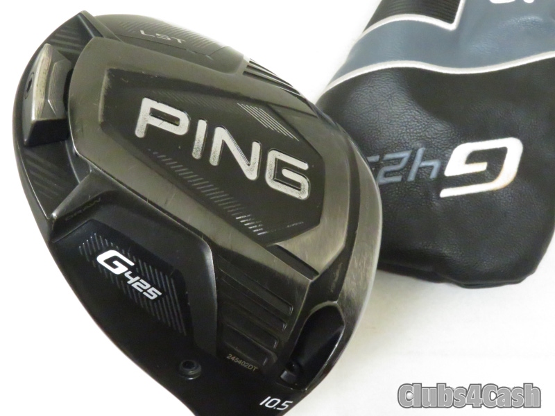 PING G425 LST Driver 10.5° Aldila Rogue White 130msi 70X Flex with Cover