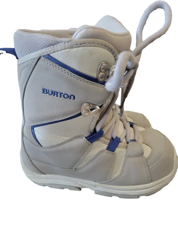 Used Burton Moto Kids Junior 05 Boys' Snowboard Boots