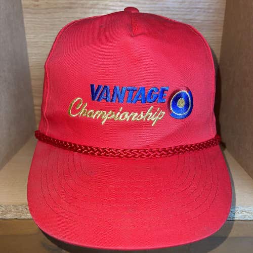 Vintage Vantage Championship Senior PGA Tour Golf Rope Trucker Strap Back Hat