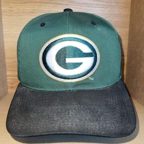 Vintage Sports Specialties Green Bay Packers Plain Logo Snapback Cap Hat