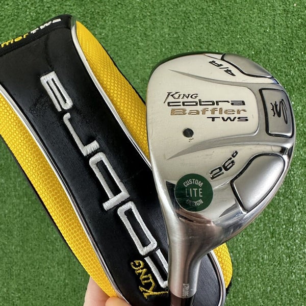 King Cobra Baffler TWS 4/R Hybrid 26 Degrees Senior A Flex Left Handed LH