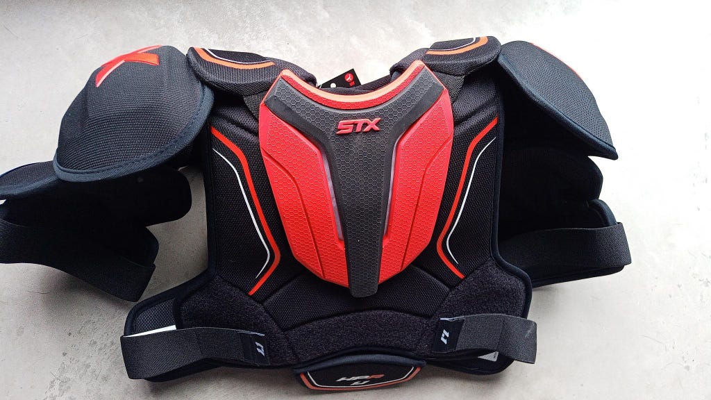 New (with tags) Senior Small STX HPR 1.1 Shoulder Pads