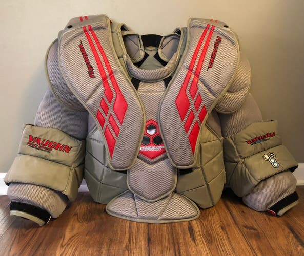 Vaughn Velocity VE8 Pro Carbon Chest Protector- Medium