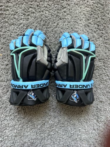 Game Used John’s Hopkins Under Armour Lacrosse Gloves