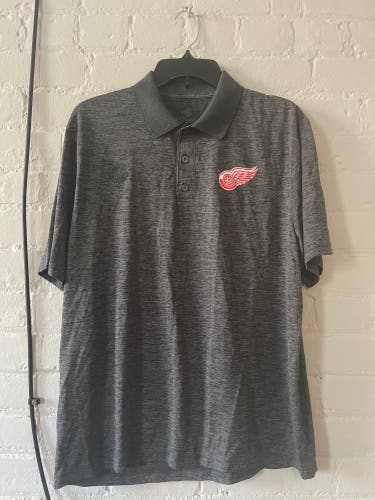 Fanatics Detroit Red Wings NHL Polo Mens Large