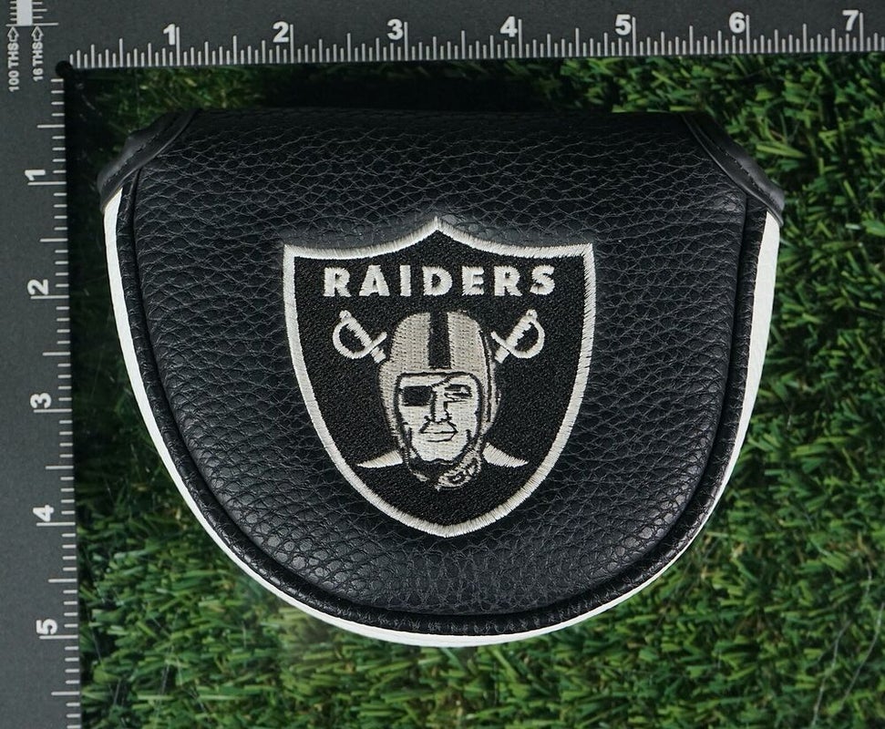 NEW Black Clover "Eagle" White/Black Mallet Putter Headcover SidelineSwap