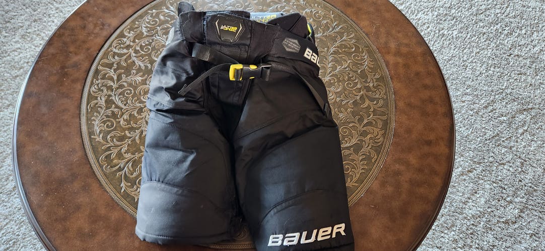 Junior Used Medium Bauer Supreme Ultrasonic Hockey Pants