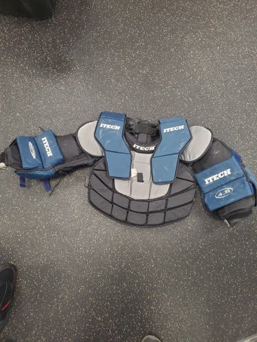 Used SR Small Itech Profile 4.8 Goalie Chest Protector