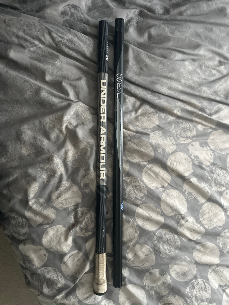 Used Warrior Evo Shaft And Under Armor  7000 Alloy