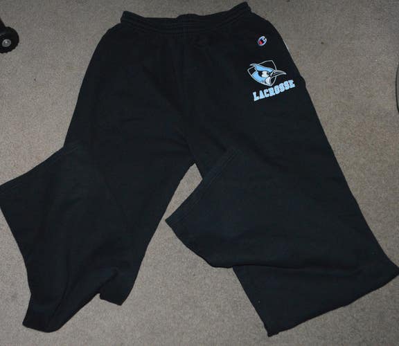 Johns Hopkins Blue Jays Lacrosse Champion Sweatpants Large