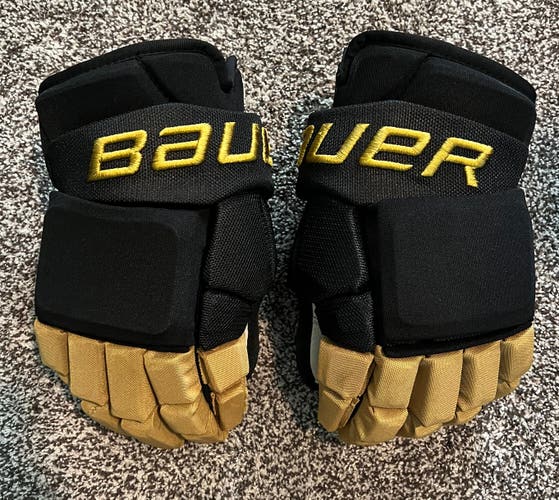 Bauer Vapor 2X Pro Gloves, 14”, Vegas Golden Knights Pro Stock