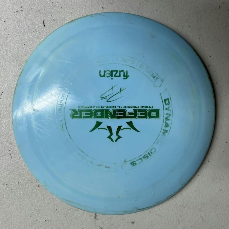 Used Dynamic Discs Pp Fuzion Opp Defender 174g Disc Golf Driver