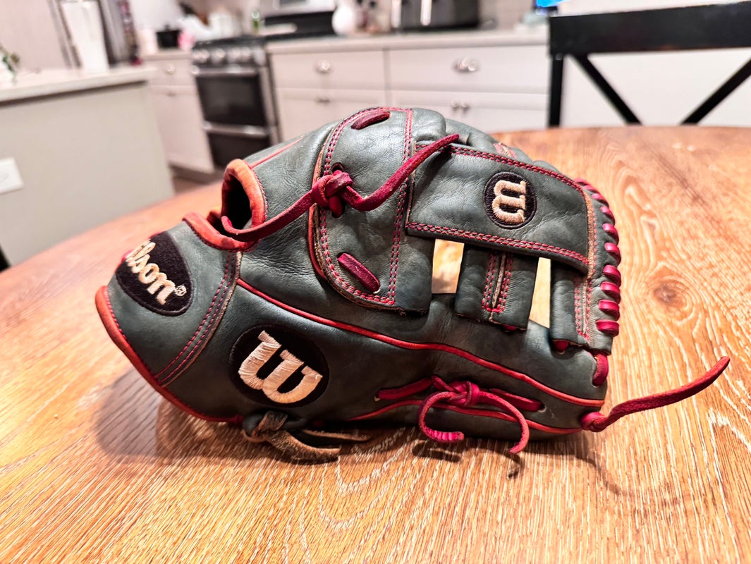 Wilson+A2000+12+inch+Love+the+Moment+Baseball+Glove+-+Blue+%28WBW10084612%29  for sale online