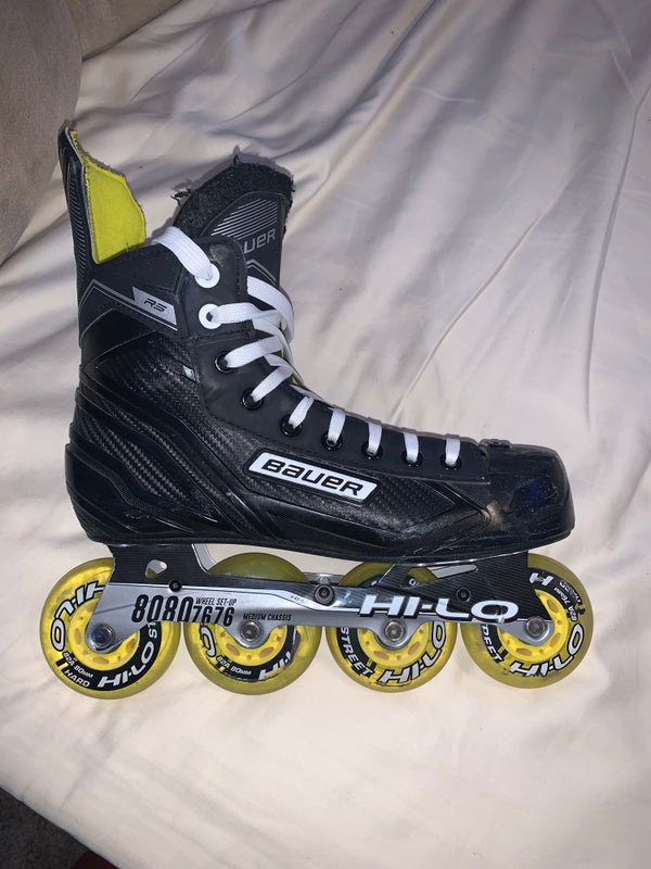Bauer RS Inline Hockey Skates Size 8D