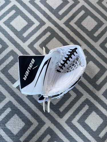 New Bauer Vapor 90/ 580 Hyperlite 2 Goalie Glove/ Bauer Hyperlite 2 Glove/