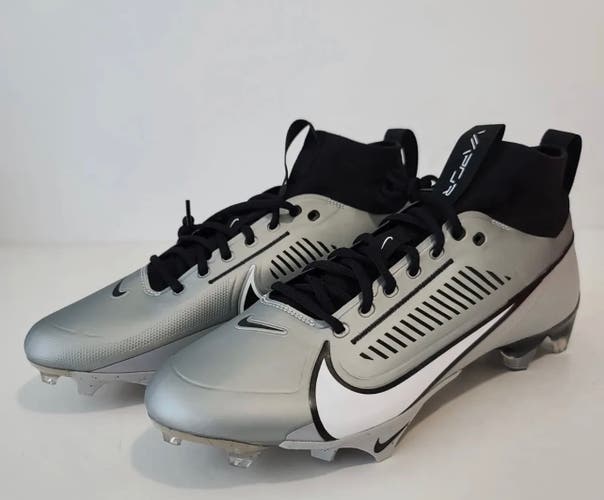 Size 12 Men’s Nike Vapor Edge Pro 360 2 Light Smoke Grey Black Cleats