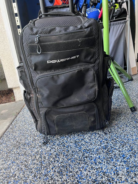 Suncoast Wheeled Player's Equipment Stand Bag with Cooler - Suncoast  Softball