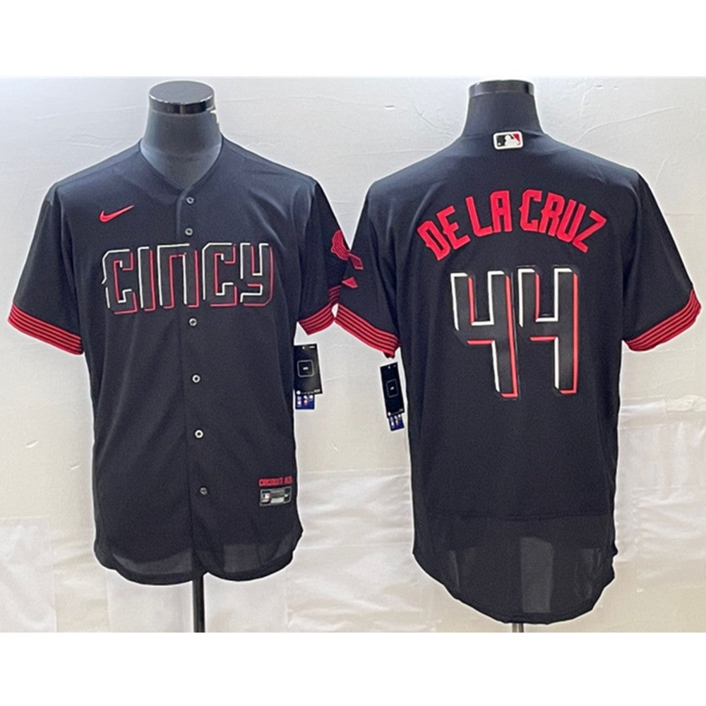 Elly De La Cruz Cincinnati Refs (large) City Connect Black Jersey for Sale  in Raleigh, NC - OfferUp