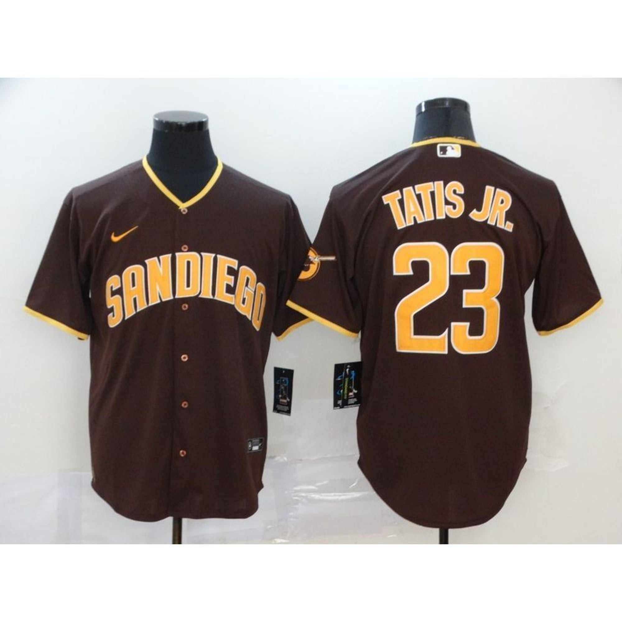 TONY GWYNN San Diego Padres Turn Ahead The Clock Jersey 48 XL Mitchell &  Ness