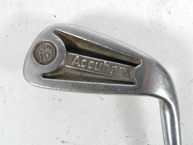 RAM Accubar Stainless Men's Golf Club 7 Iron, Steel Shaft, RH