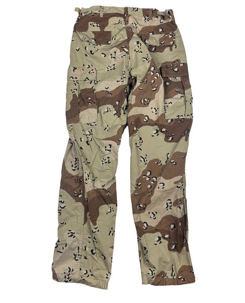 U.S. Army 6 Color Chocolate Chip Desert Camo Pants BDU Camoflauge