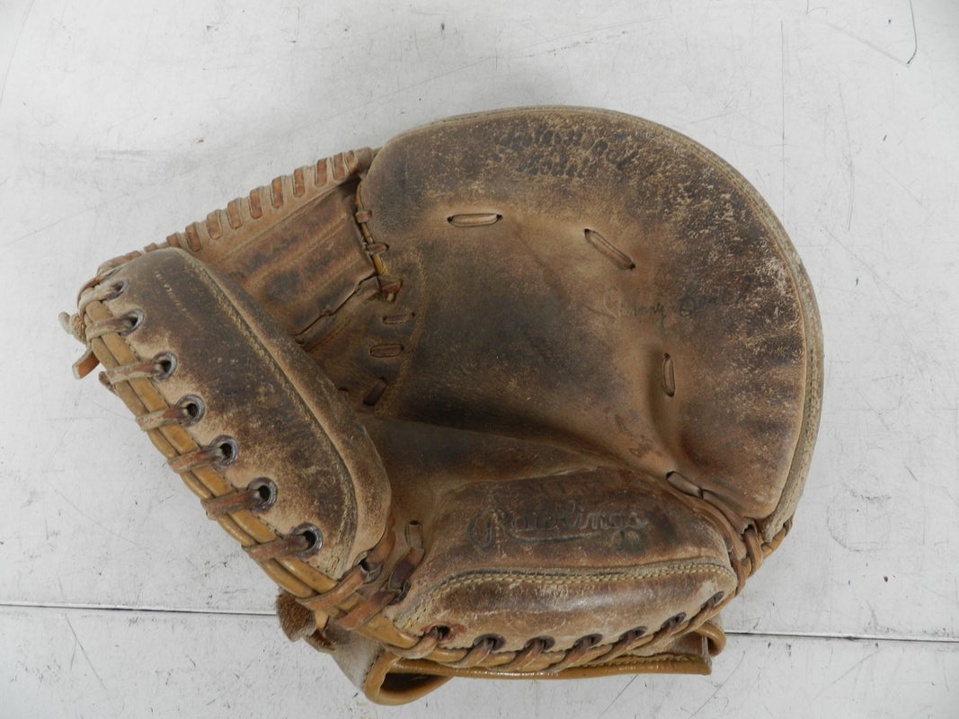 RAWLINGS Baseball Catchers Mitt MJ57 Johnny Bench Professional Genuine Leather