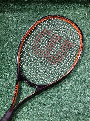 Wilson V Matrix Titanium Xl Tennis Racket, 27.5", 4 3/8"
