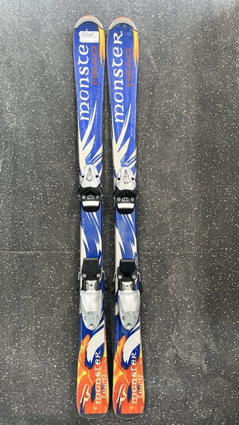 Used Head Pez 117 Cm Boys' Downhill Ski Combo