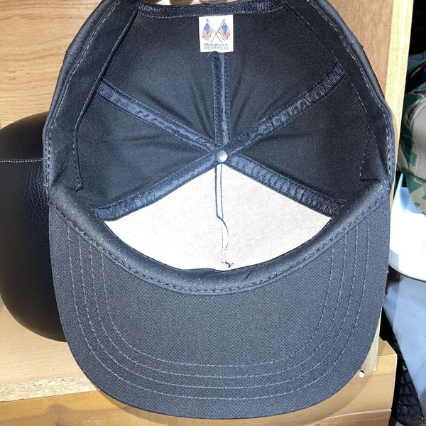Vintage Houghton Steel Embroidered Snapback Hat Cap Made In The USA