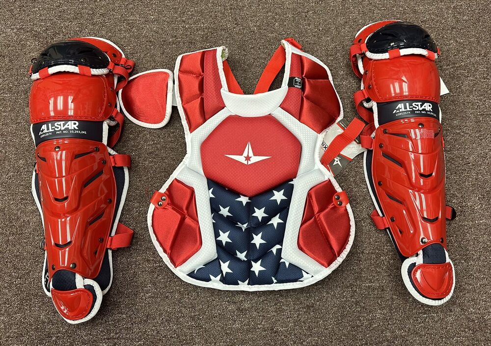 Baseball Bros on X: This custom catchers gear 😱  /  X