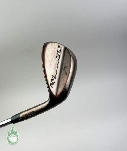 Used Right Handed Mizuno T22 Copper C Grind Wedge 58*-08 S400 Stiff Steel Golf