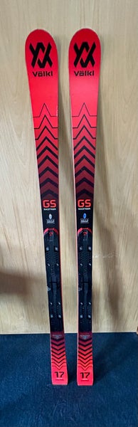 Used Unisex 2018 Volkl 148 cm Racing Racetiger GS Skis With