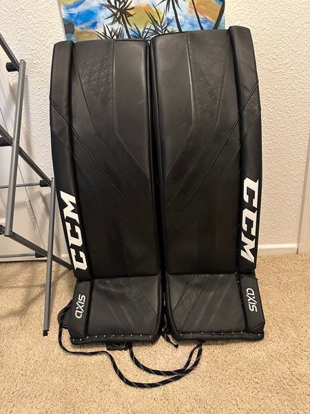 Custom CCM Axis Goalie Leg Pads